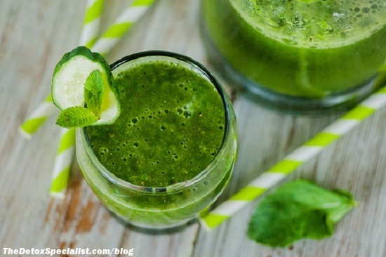 green protein smoothie recipe