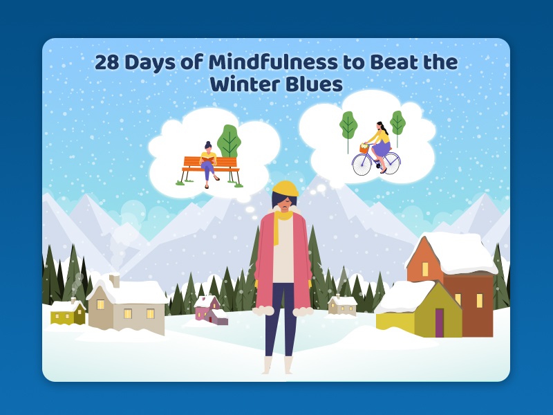 winter blues, mindfulness